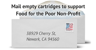 donate empty printer cartridges 