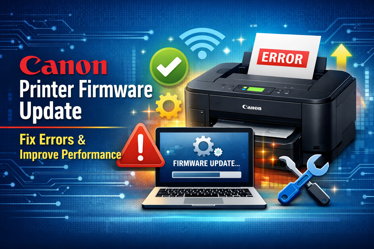image from Canon Printer Firmware Update: Fix Errors & Improve Performance