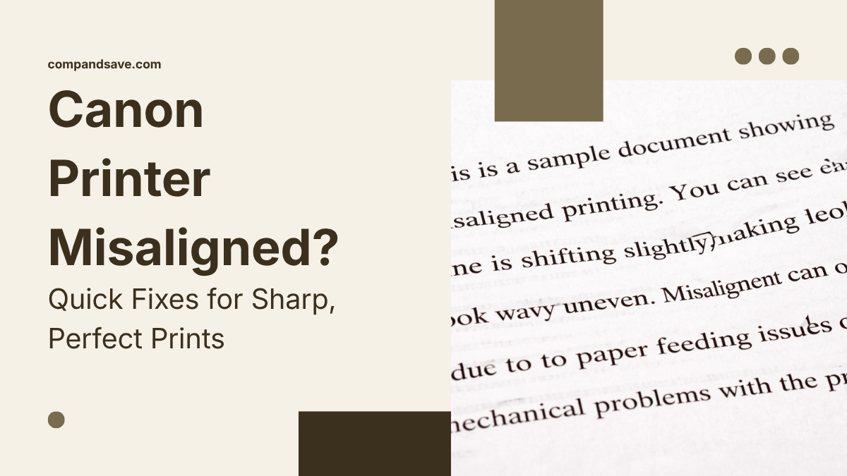image from Canon Printer Misaligned? Quick Fixes for Sharp, Perfect Prints