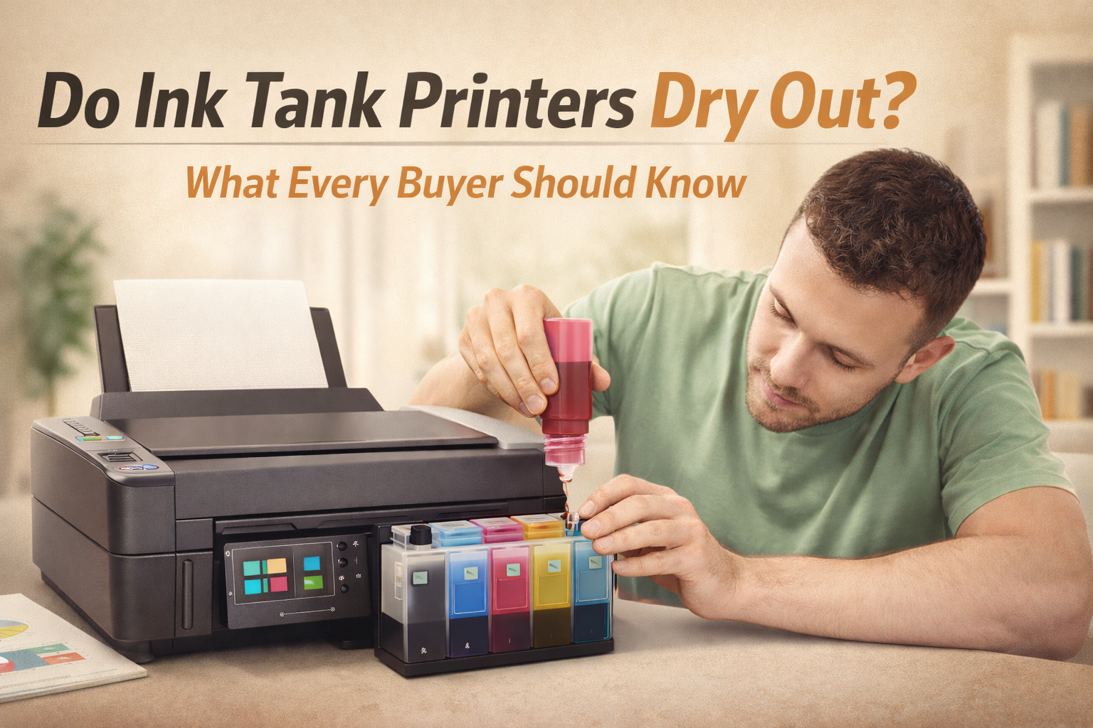 image from Do Ink Tank Printers Dry Out? What Every Buyer Should Know
