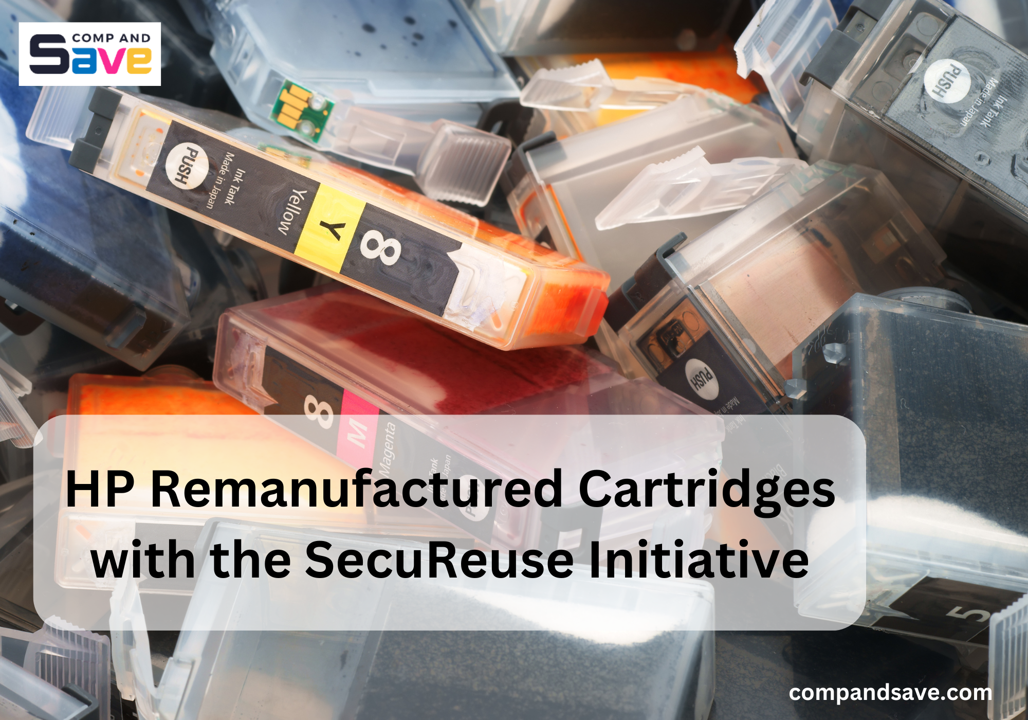 image from HP Remanufactured Cartridges with the SecuReuse Initiative