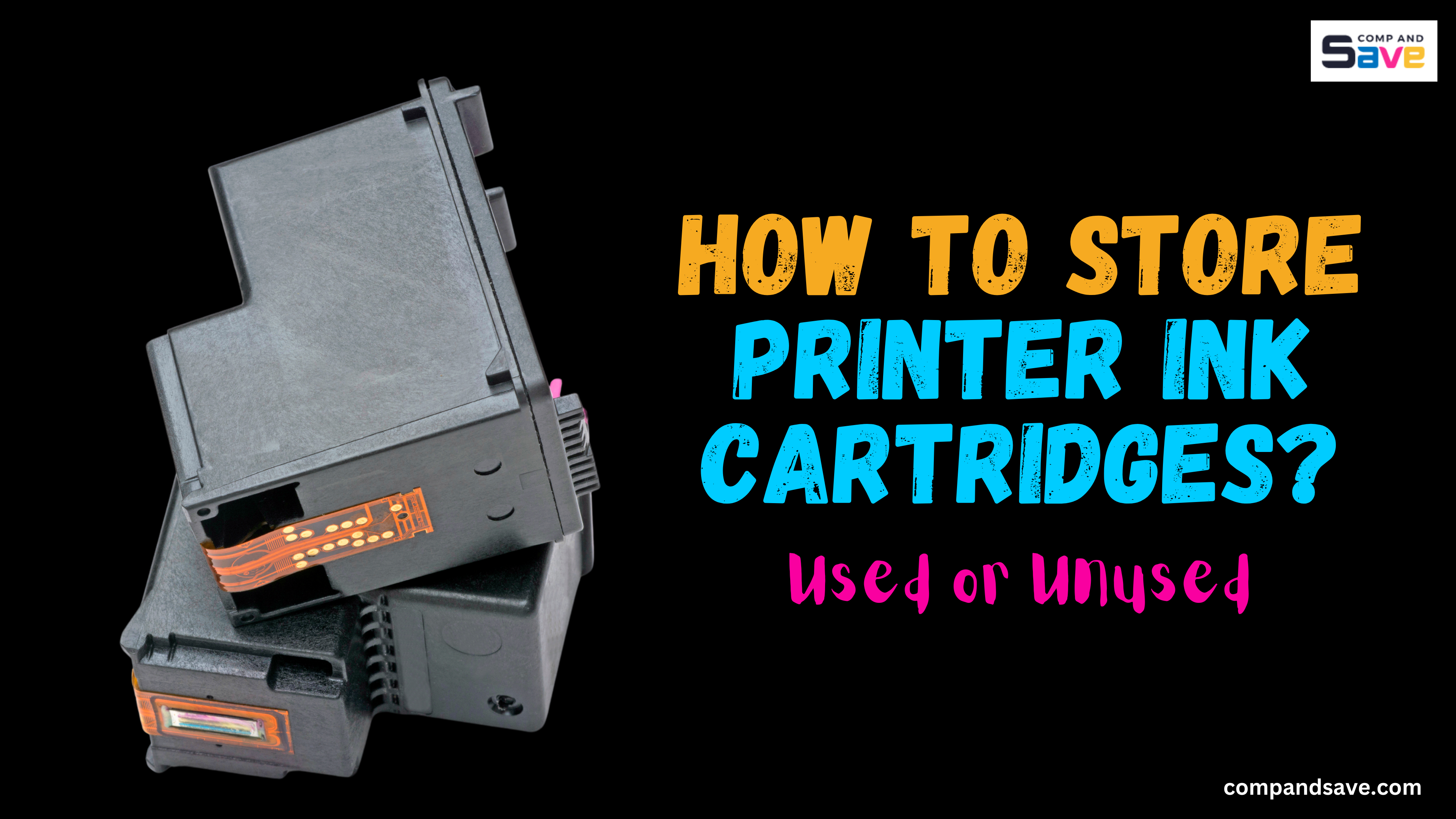 image from How To Store Printer Ink Cartridges: Used Or Unused