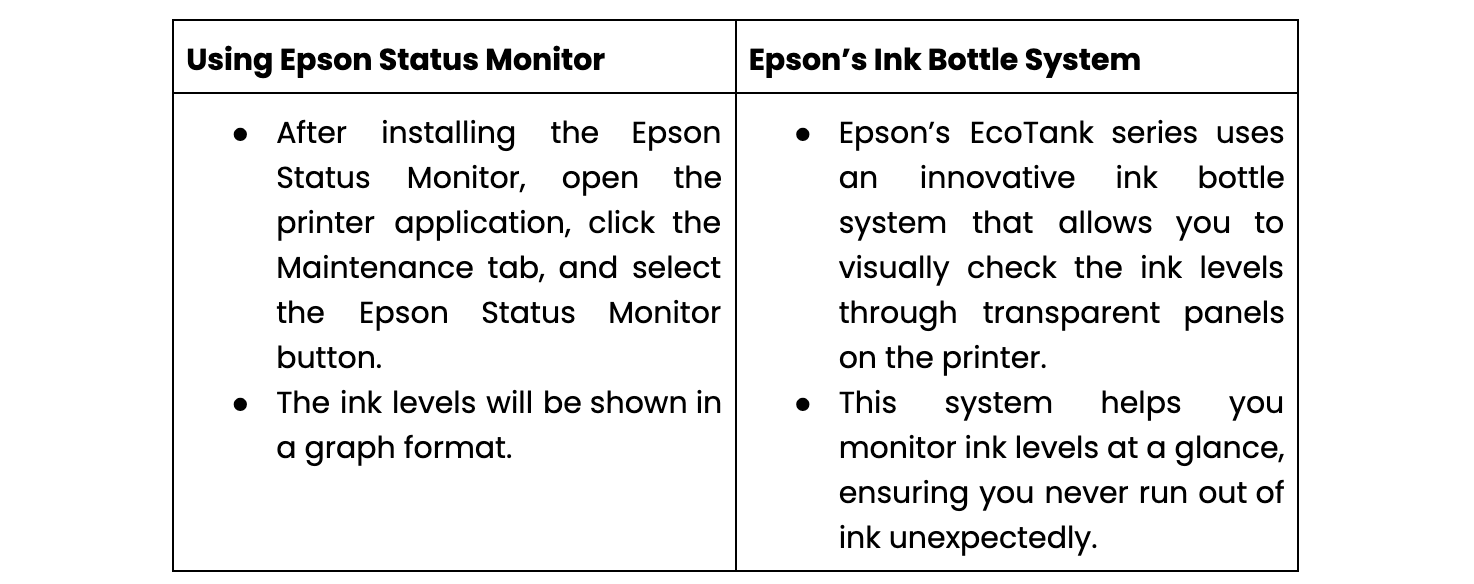 Epson Printers