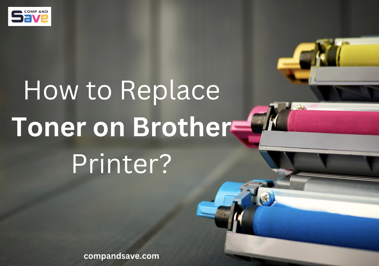 replace toner on brother
