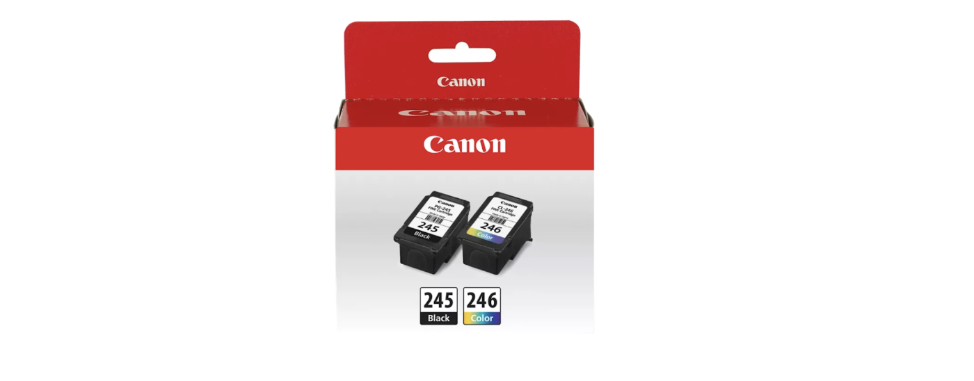 Canon PG-245 Black, CL-246 Tri-Color Ink Cartridge