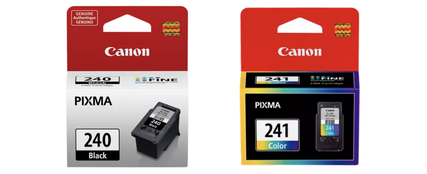 Canon PG-240 Black, CL-241 Tri-Color Ink Cartridge