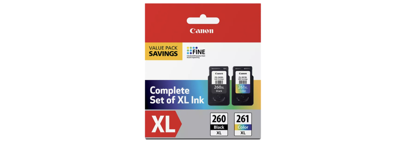 Canon PG-260XL CLI-261XL Value Pack