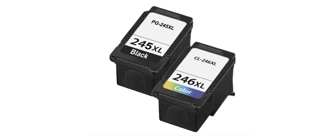 Canon PG-245XL Black, CL-246XL Color High-Yield Ink Cartridge