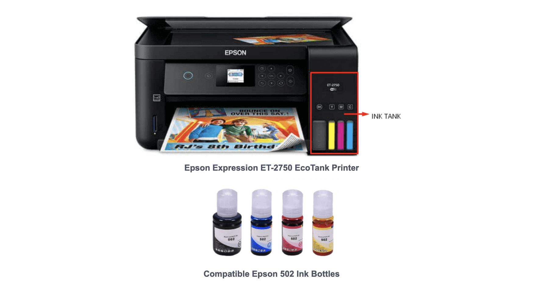 Compatible Epson Expression 