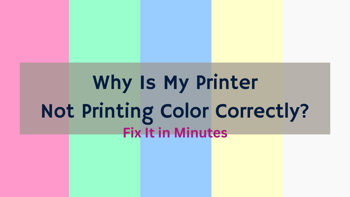 image from Why Is My Printer Not Printing Color Correctly? Fix It in Minutes