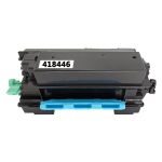 High Yield Ricoh 418446 Toner Cartridge Black, Single Pack