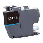 Brother LC401C Ink Cartridge Cyan, Single Pack
