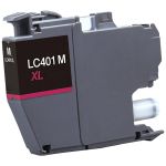 High Yield Brother LC401XLM Ink Cartridge Magenta, Single Pack