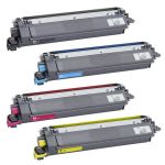 Brother TN229 Toner Cartridges Combo Pack of 4: 1 Black, 1 Cyan, 1 Magenta, 1 Yellow