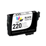 High Capacity Epson 220XL Black Ink Cartridge, Single Pack