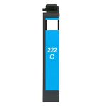 Epson 222 Cyan Ink Cartridge, Single Pack