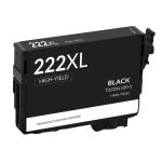 High Capacity Epson 222XL Black Ink Cartridge, Single Pack