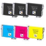 Epson 69 Ink Cartridges 6-Pack: 3 Black, 1 Cyan, 1 Magenta, 1 Yellow