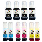 Ultra High Yield Epson EcoTank 502 Ink Bottles Value Pack of 10: 4 Black, 2 Cyan, 2 Magenta, 2 Yellow