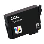 High Yield Epson T212XL120 Ink Cartridge - 212XL Black, Single Pack