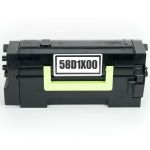 Extra High Yield Lexmark 58D1X00 Black Toner Cartridge, Single Pack