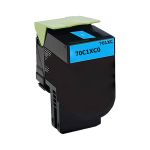 High Yield Lexmark 701XC Toner Cartridge Cyan, Single Pack