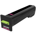 Lexmark 72K10M0 Toner Cartridge Magenta, Single Pack