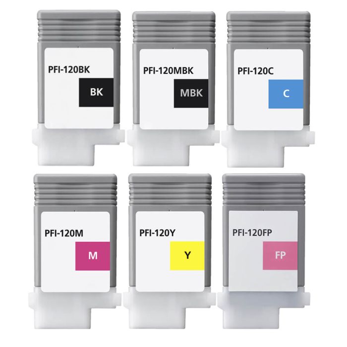 Canon PFI-120 Ink Cartridges Single Packs from $39.99