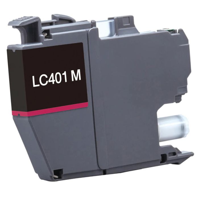 Brother LC401M Ink Cartridge Magenta, Single Pack