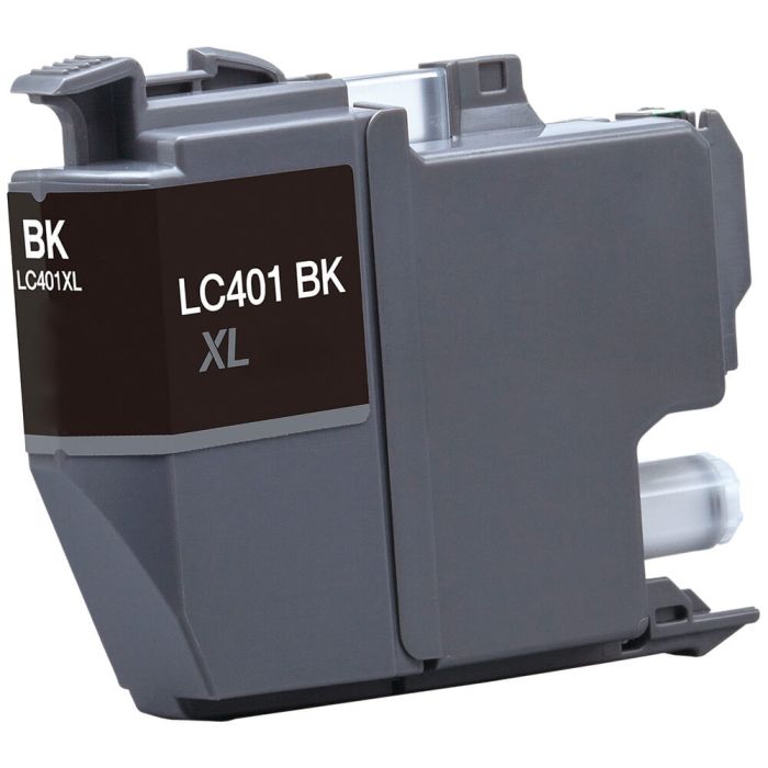 High Yield Brother LC401XL Black Ink Cartridge, Single Pack