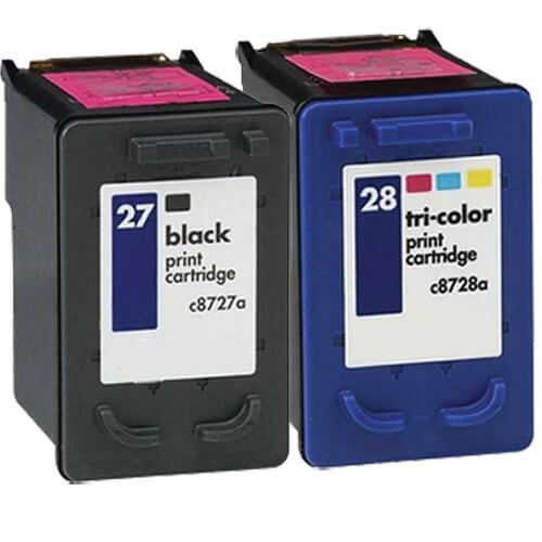 Beroemdheid baden Labe HP 27 and 28 Ink Cartridges Combo Pack 2 - HP 27 28 @ $26.98