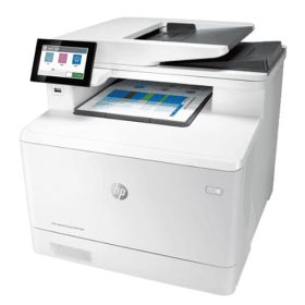 HP Color LaserJet Enterprise M555x Printer using HP Color LaserJet Enterprise M555x Toner Cartridges