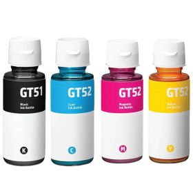 HP GT51 GT52 Ink Bottles Single and Combo Pack