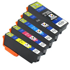 Epson 273XL T273XL Black & Color 5-pack HY Ink Cartridges