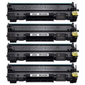 HP 141A Cartridges Black, 4-Pack