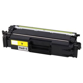 Super High Yield Brother TN815 Yellow Toner Cartridge, Single Pack