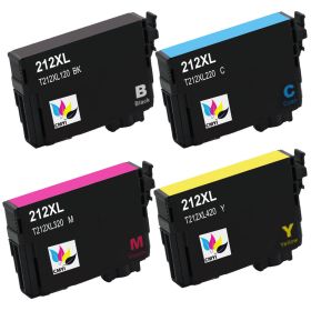 High Capacity Epson 212XL Ink Cartridges 4-Pack