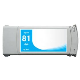 HP 81 C4931A Cyan Ink Cartridge