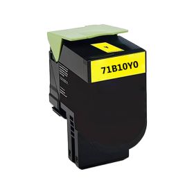 Lexmark 71B10Y0 Toner Cartridge Yellow, Single Pack