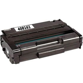 Ricoh 408161 Toner Cartridge Black, Single Pack