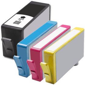 HP 564XL Black & Color 4-pack High Yield Ink Cartridges