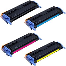 HP 124A (Q6000-3A) 4-pack Laser Toner Cartridges