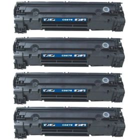 HP 78A (CE278A) 4-pack Black Toner Cartridges